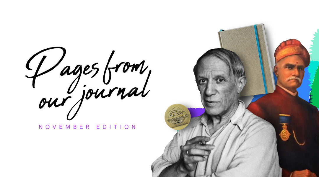 Pages from our journal -November edition