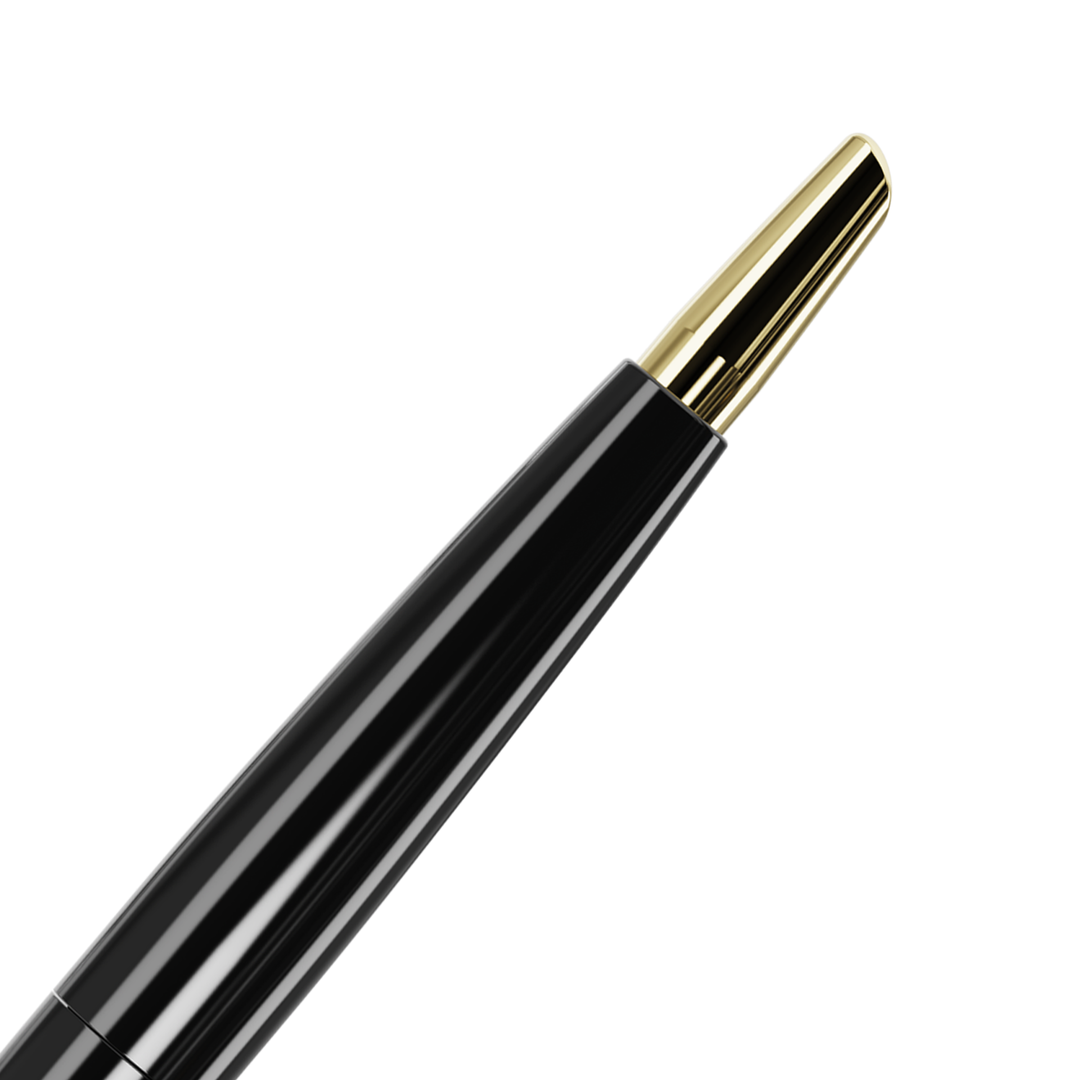 Endless Phantom Retractable Fountain Pen - Black Gold