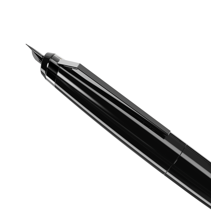 Endless Phantom Retractable Fountain Pen - Stealth Black