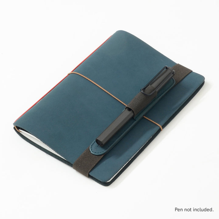 CLEARANCE SALE: Explorer - Refillable Leather Journal Regalia Paper - Blue
