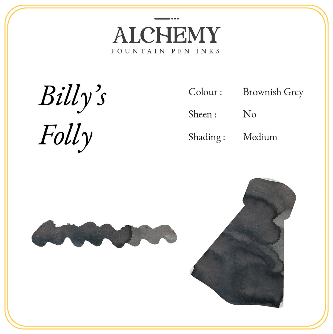 Endless LABS.16 Alchemy Fountain Pen Inks - Billy's Folly - 45 ML