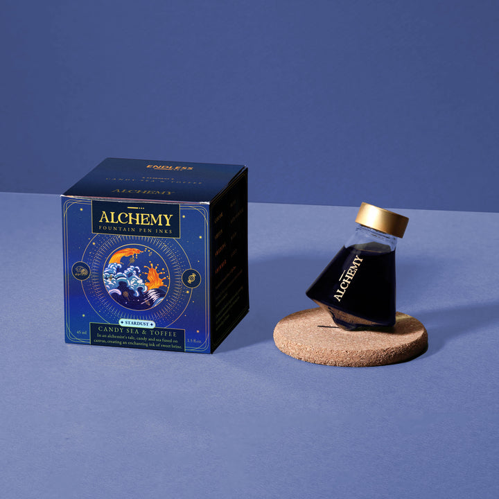 Endless Alchemy Fountain Pen Inks - Stardust - Candy Sea and Toffee 45 ML