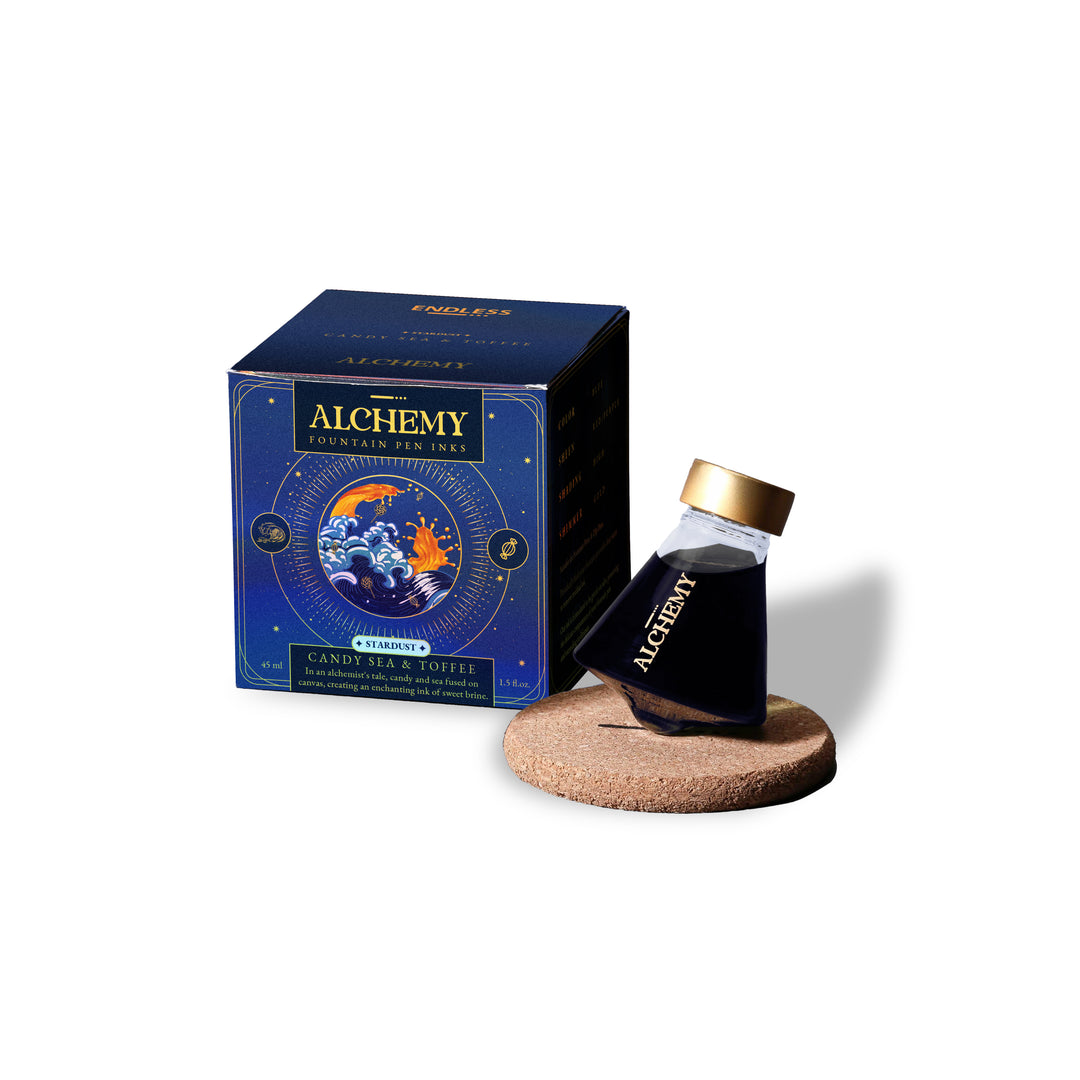 Endless Alchemy Fountain Pen Inks - Stardust - Candy Sea and Toffee 45 ML