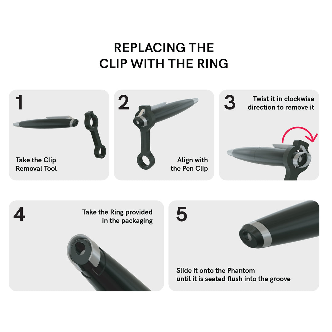 Clip Replacement Kit for Phantom