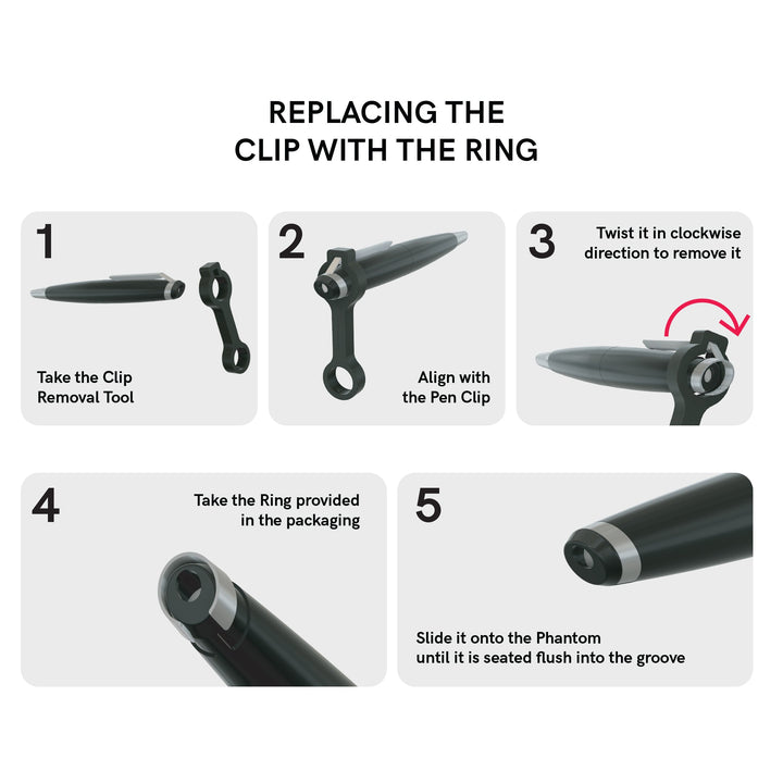Clip Replacement Kit for Phantom