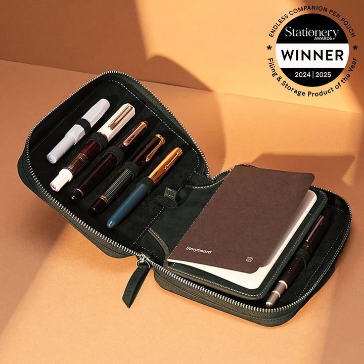 Endless Companion Adjustable Pen Pouch - 10 Pens - Green