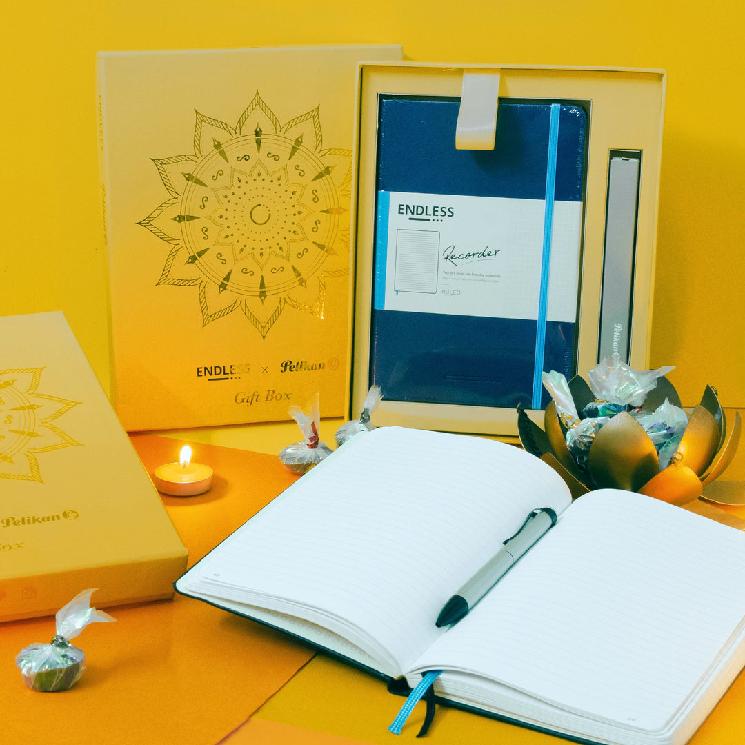 Endless x Pelikan Giftbox - Pen and Notebook Set