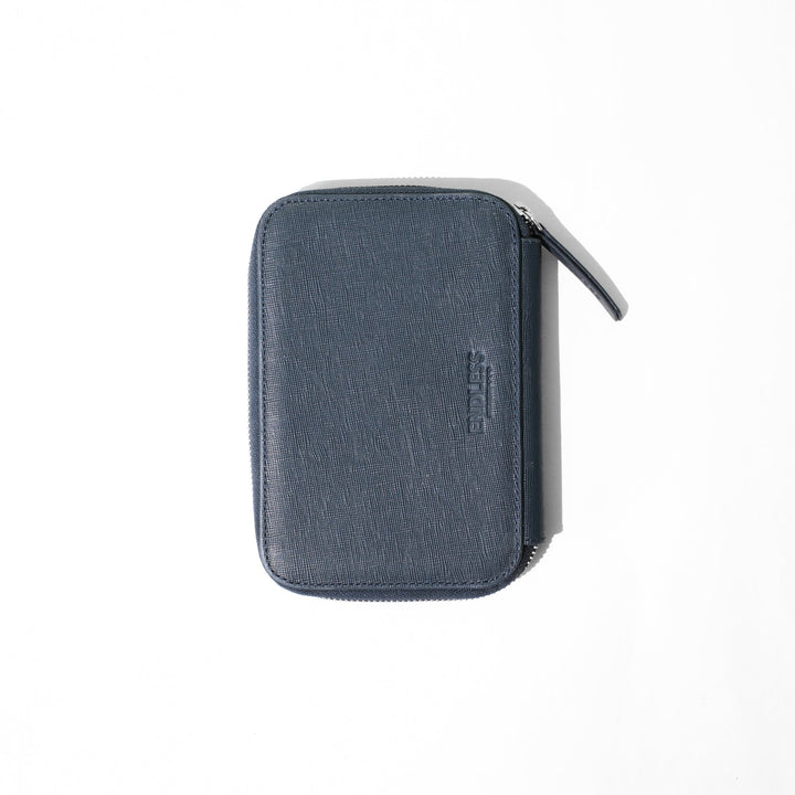 Saffiano 5 Pen Pouch 0006 Blue Back