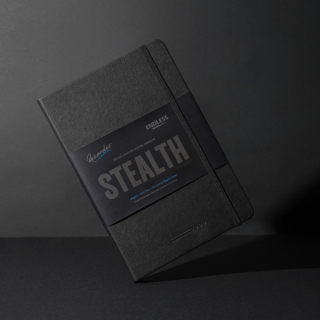 Recorder Notebook - Stealth Special Edition - Regalia Paper - A5