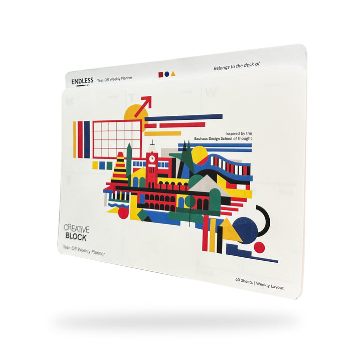 CLEARANCE SALE: Endless LABS.14 Creative Block- WEEKLY Tear-Off Notepads - 70 Sheets