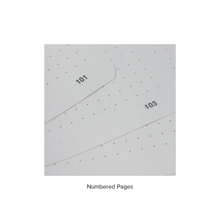 Recorder Notebook - Crimson Sky - Regalia Paper - A5