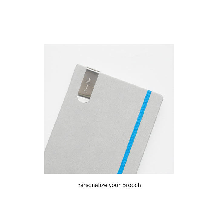 Recorder Notebook -  Mountain Snow - Regalia Paper - A5