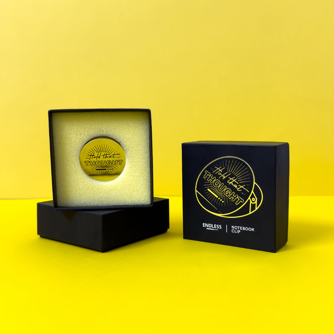 Hold That Thought Notebook Clip