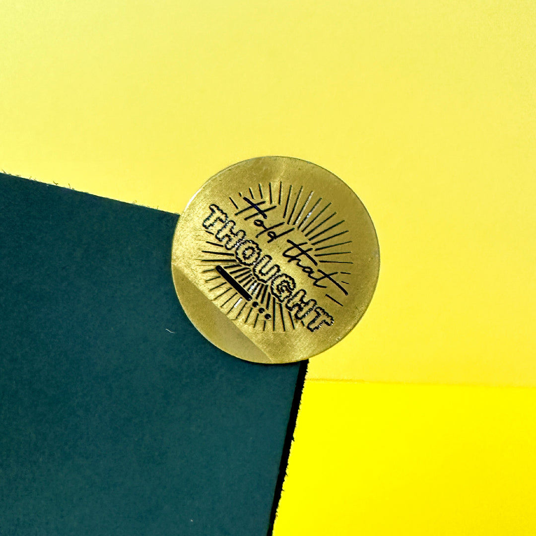 Hold That Thought Notebook Clip