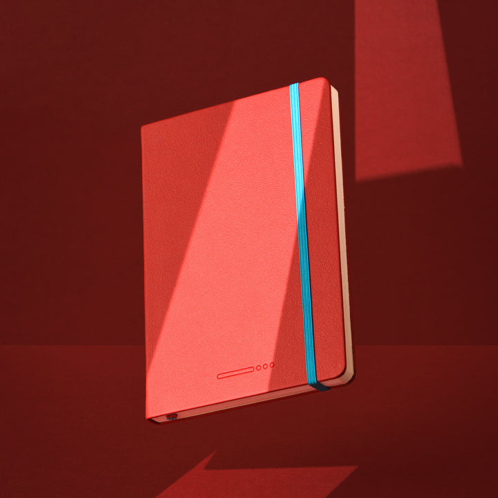 Recorder Notebook - Crimson Sky - Regalia Paper - A5